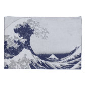 神奈川(神奈川沖浪裏)を離れた素晴らしい波 枕カバー (裏面)
