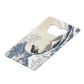 神奈素晴らし川のサーファー クレジットカード栓抜き (正面アングル)