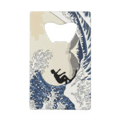 神奈素晴らし川のサーファー クレジットカード栓抜き (裏面)