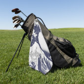 『神奈素晴らし川の波』  ゴルフタオル (グリーン)