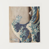 『神奈素晴らし川の波』 タペストリー (正面)