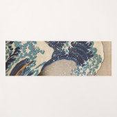 『神奈素晴らし川の波』 ヨガマット (正面(横))