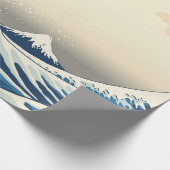 神奈素晴らし川の生殖絵画を止める  ラッピングペーパー (角)