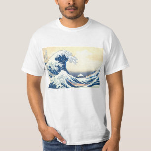 神奈素晴らし川沖 Tシャツ