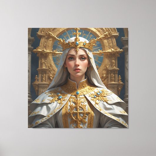 神女帝 – 天上界の名物 キャンバスプリント (正面)