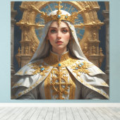 神女帝 – 天上界の名物 キャンバスプリント (インサイチュ (ウッドフロア))