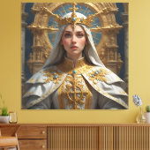 神女帝 – 天上界の名物 キャンバスプリント (インサイチュ (リビング))