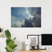 神威厳のあるの光 ポスター (ホームオフィス)