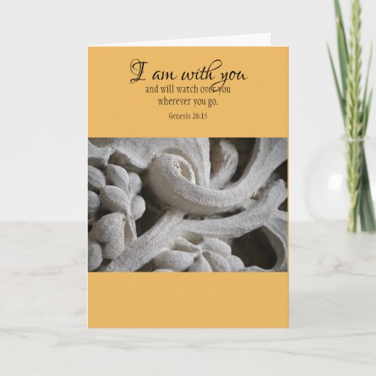 神学の修士位祝いカード カード (正面)