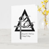 神学博士おめでとう カード (黄色い花)