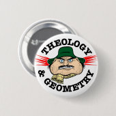 神学及び幾何学 缶バッジ (正面&裏面)