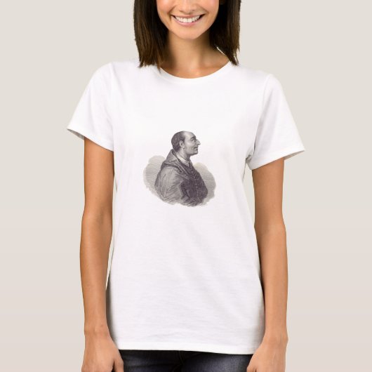 神学校の守護聖人カルロ・ボッロメーオの美術 Tシャツ (正面)
