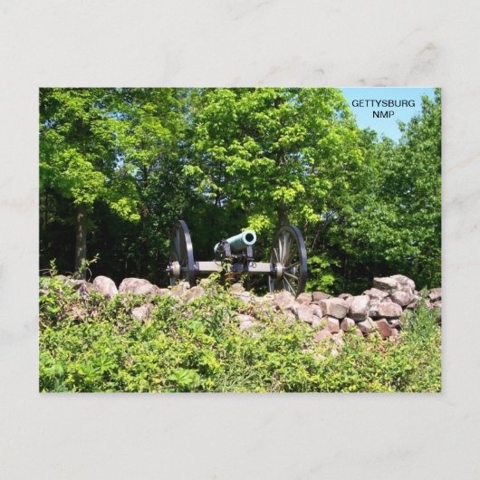 神学校リッジの大砲 ポストカード (正面)