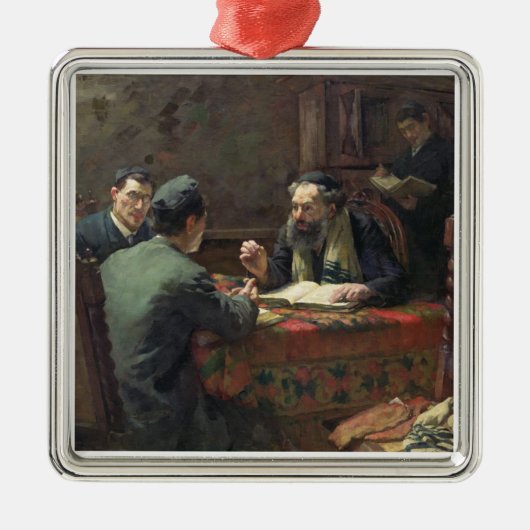 神学的な討論1888年 メタルオーナメント (正面)