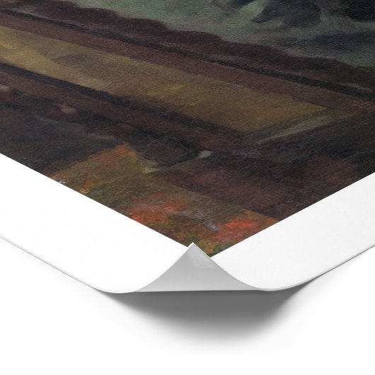 神学論争1888年 ポスター (角)