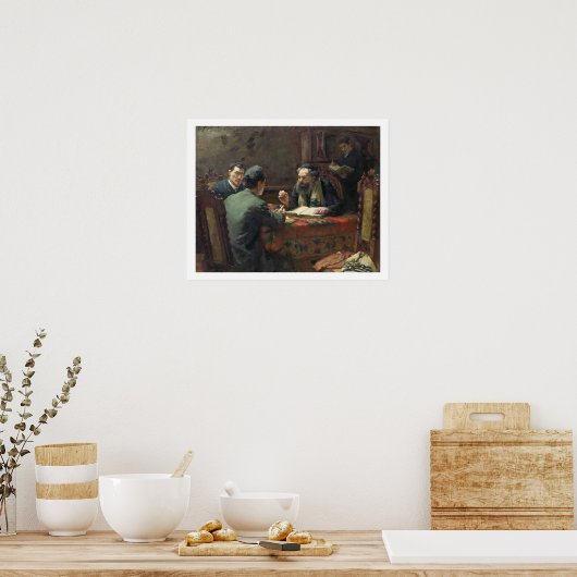 神学論争1888年 ポスター (キッチン)