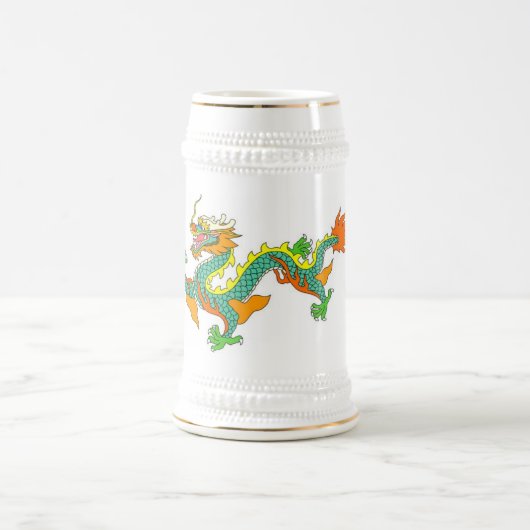 、神帝国、ドラゴン女神、主の中国、中国語 ビールジョッキ (中央)