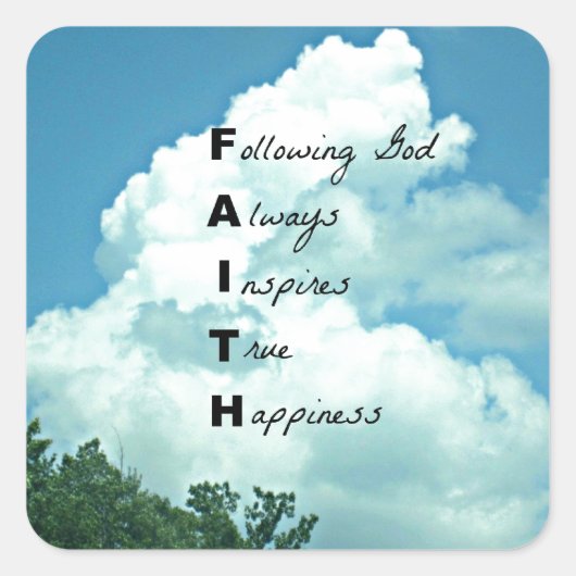 神後を追... スクエアシール (正面)