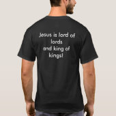 神従って世界を愛されて彼は彼のsonsoだけt…与えました tシャツ (裏面)