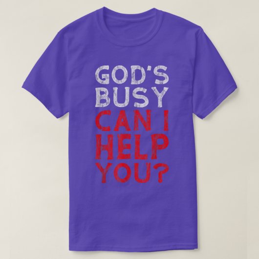 神忙しさま救済Tシャツ Tシャツ (デザイン正面)