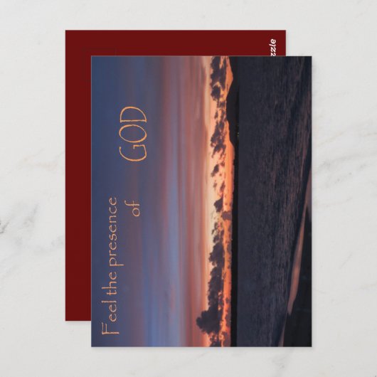 神感じの存在 ポストカード (正面/裏面)