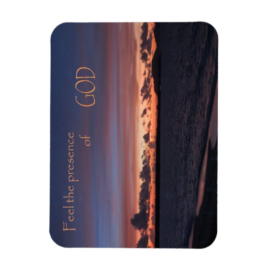 神感じの存在 マグネット (縦)