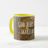 神感動的が道を引用文 マグカップ (正面左)