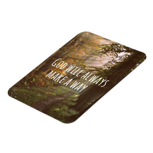 神感動的が道を引用文 マグネット (左側)