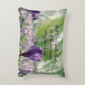 神感動的は私たち一人一人を愛する引用文 アクセントクッション (裏面(縦))