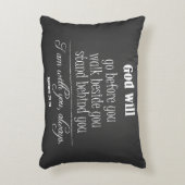 神感動的は聖書の聖句と引用文する アクセントクッション (正面(垂直))