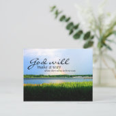 神感動的は道を作る… ポストカード (スタンド正面)