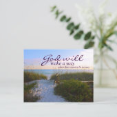 神感動的は道を作る… ポストカード (スタンド正面)