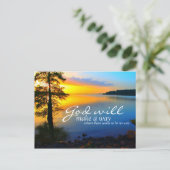 神感動的は道を作る… ポストカード (スタンド正面)