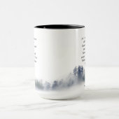 神感動的広場に手を置く詩 マグカップ (中央)