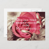 神感動的引用文最高傑作 ポストカード (正面/裏面)