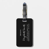 神感謝していに召し上がれ – 2 Cor.9:15 ラゲッジタグ (裏面縦)