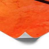 神感謝していイエス空のクロスポスター ポスター (角)