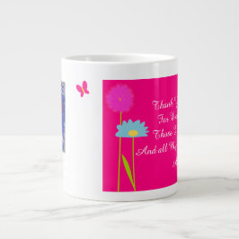 神感謝してい4すべてマグカップ!~ 20 Oz大セラミック ジャンボコーヒーマグカップ