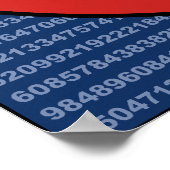 神感謝していPI Dayポスター ポスター (角)