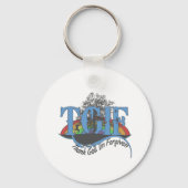 神感謝していTGIFを許された キーホルダー (正面)