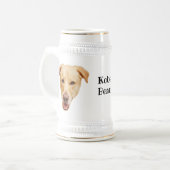 神戸ビーン陶器 ビールジョッキ (正面左)