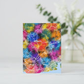 神戸市の地図 ポストカード (スタンド正面)