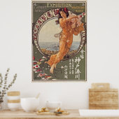 神戸港川望益清酒院教心会~ 1911 ポスター (キッチン)