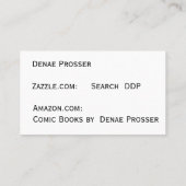 神手はより大きいです 名刺 (裏面)