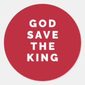 神救国国の愛クラシック国 ラウンドシール (正面)