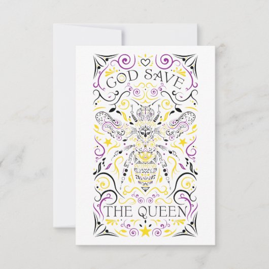 神救妃 招待状 (正面)