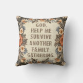 神救済よよ生き延びよ家族が集うおもしろい クッション (裏面)