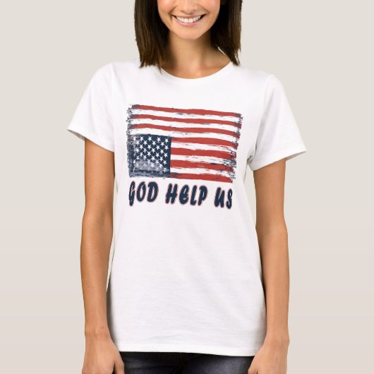 神救済米国 Tシャツ (正面)