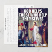 神救済葉書 ポストカード (正面/裏面)