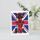 神救王チャールズ英王室の（昆虫）オオカバマダラ、モナーク シーズンポストカード (スタンド正面)